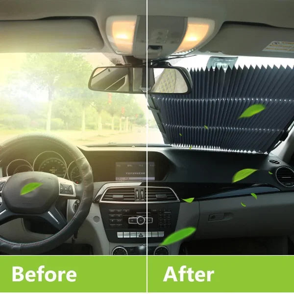 Advanced Automatic Car Curtain Sun Shade for UV Protection *combo*