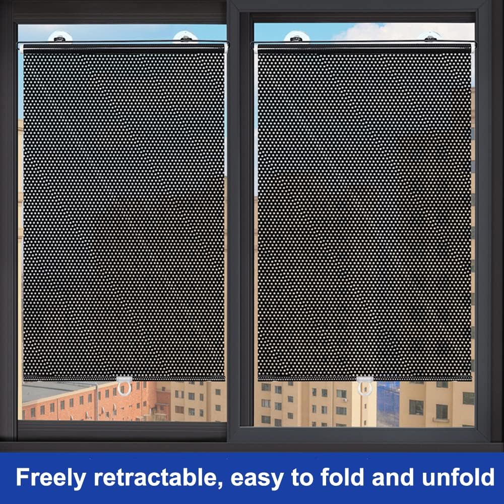 Advanced Automatic Car Curtain Sun Shade for UV Protection *combo*
