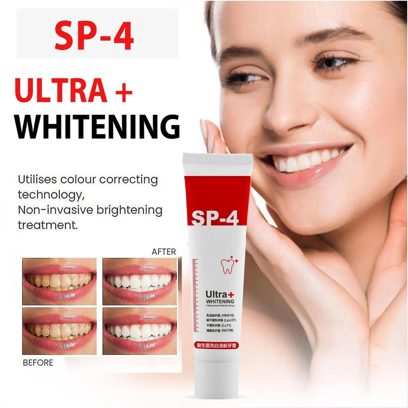 Advanced Intensive Teeth Whitening Toothpaste Buy 1 Get 2 + Free 2 Special Toothbrush)**Combo**