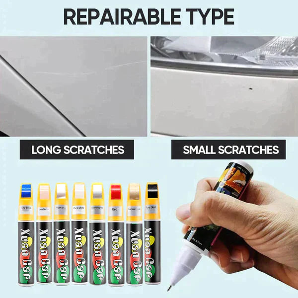 Car Scratch Remover Pen - Flat 50% Off & Buy One Get One Free & Get Free 100 ML Liquid Scratch Repair Wax