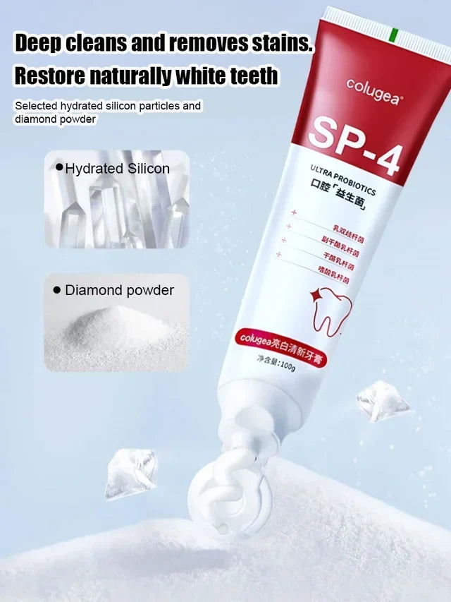 Advanced Intensive Teeth Whitening Toothpaste Buy 1 Get 2 + Free 2 Special Toothbrush)**Combo**