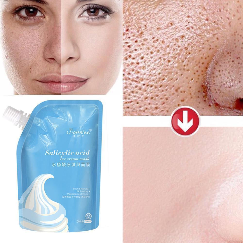 Salicylic ice cream Mask moisturizing (Buy 2 Get 2 Salicylic foaming Face Wash Free)